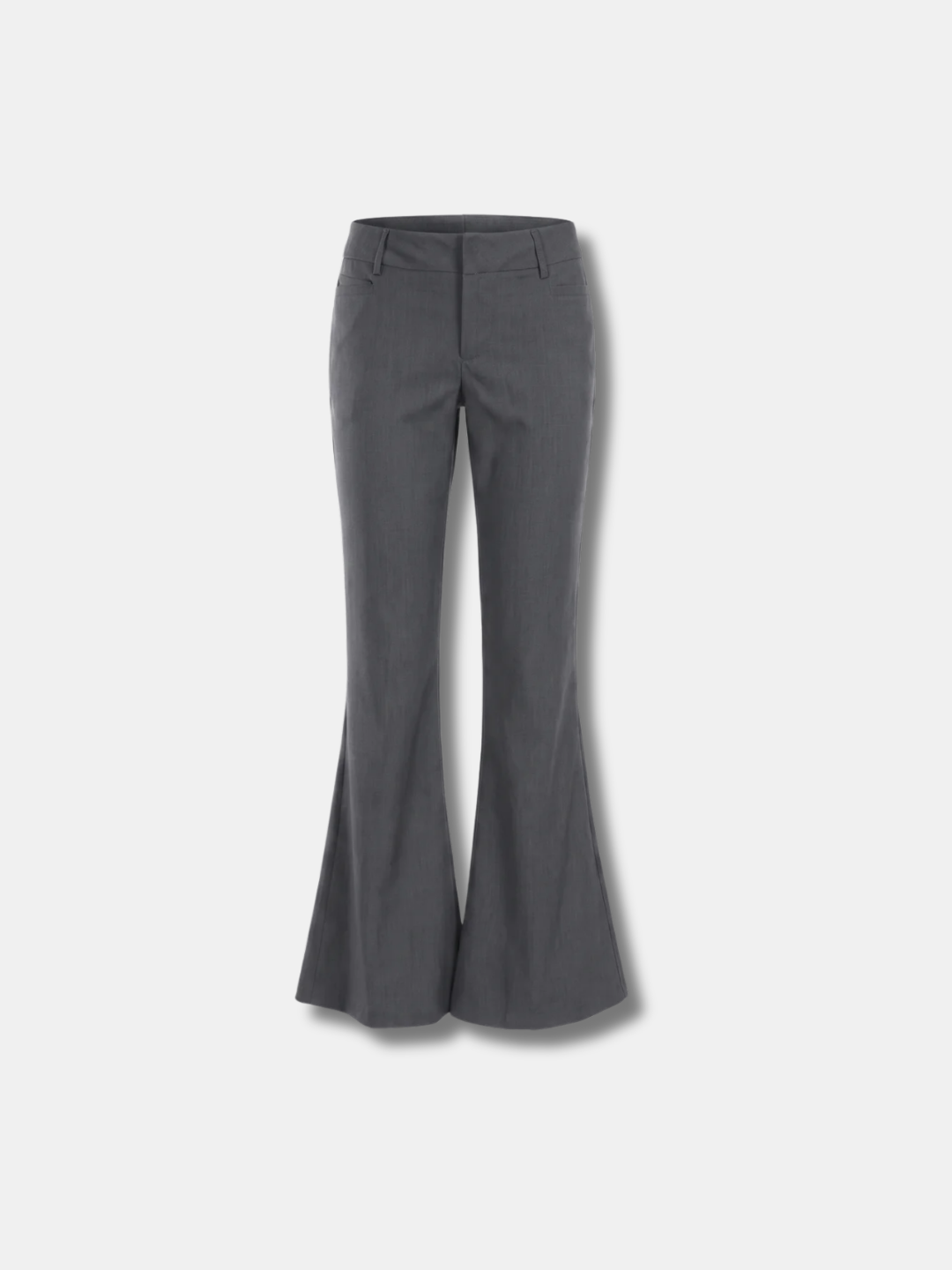 LOW RISE TAILORED FLARE PANTS