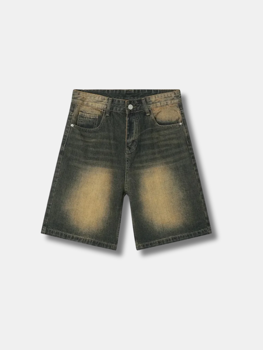 6THLANE BAGGY DENIM SHORTS