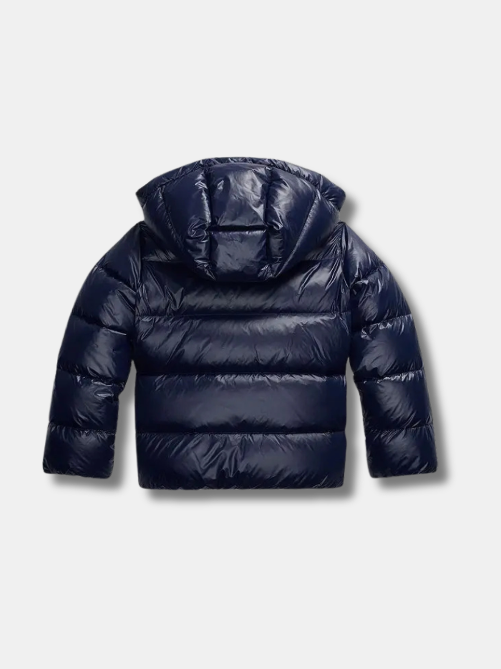 GLOSSY PUFFER JACKET