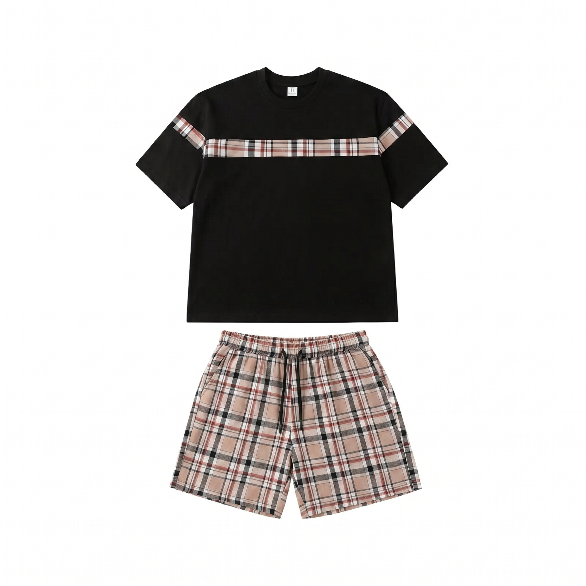 CHEQUERED SUMMER SET