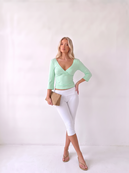 JADE WRAP TOP