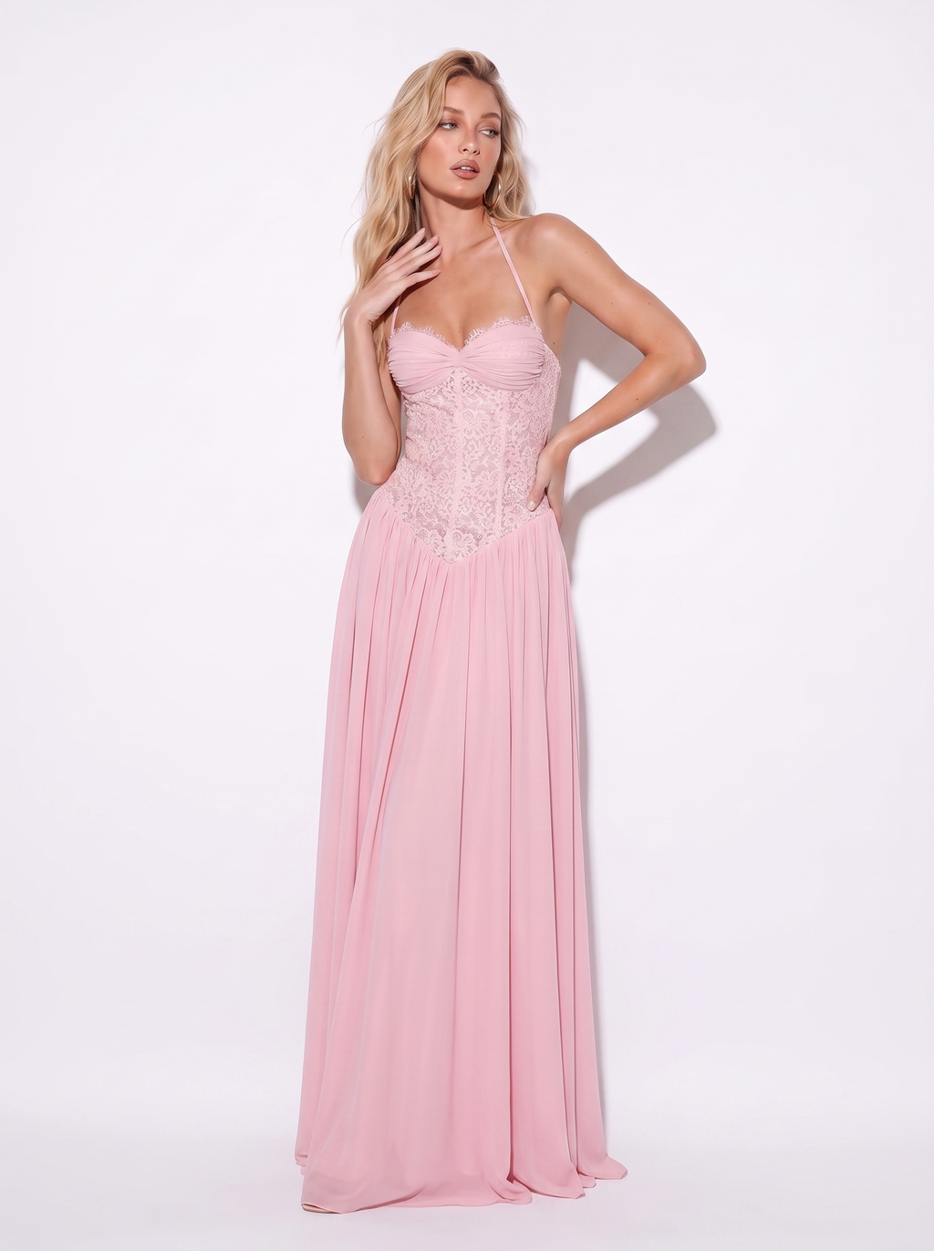 CELESTE CORSET MAXI DRESS