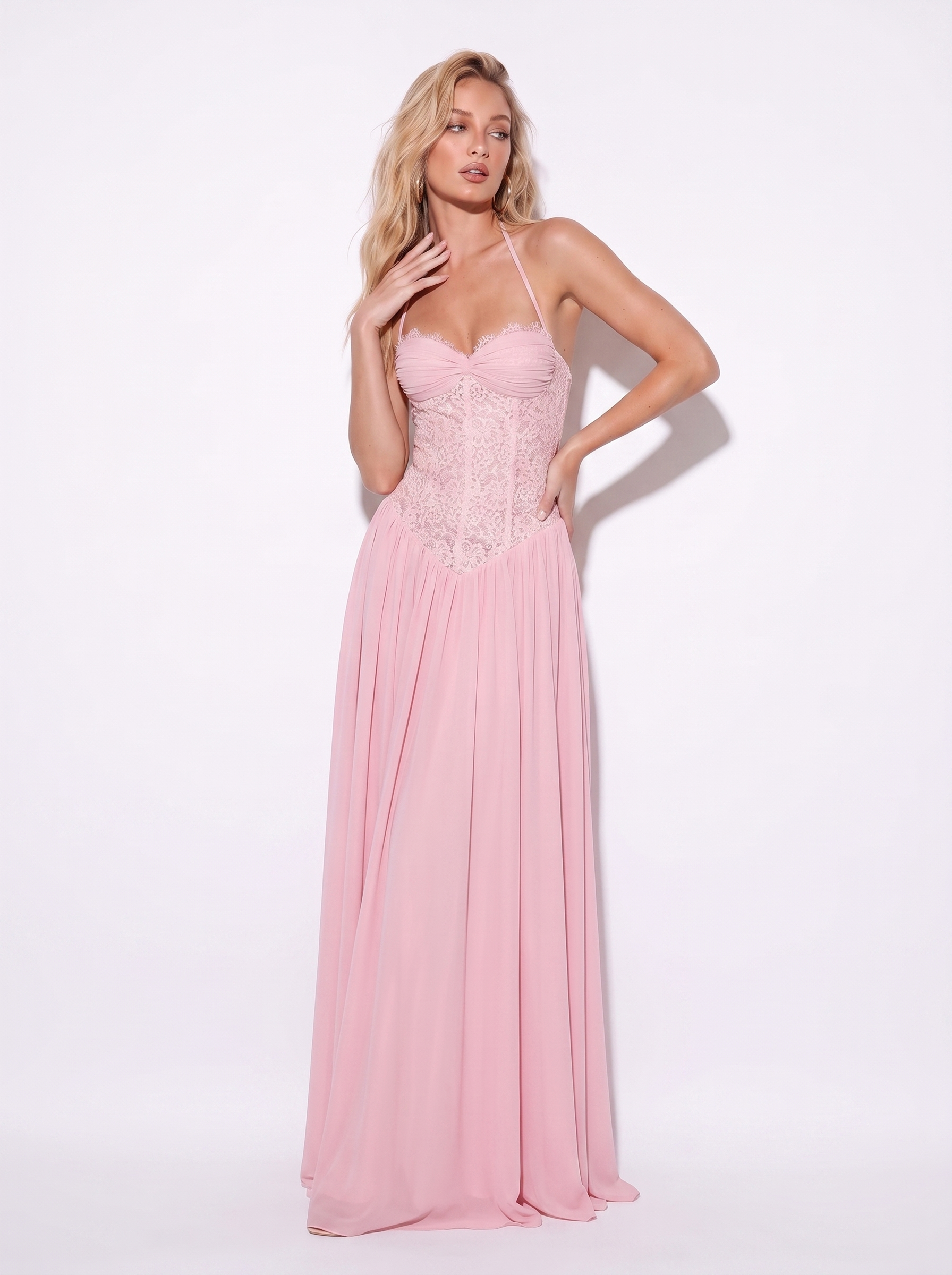 CELESTE CORSET MAXI DRESS