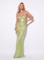 STELLA SEQUIN MAXI DRESS