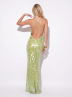 STELLA SEQUIN MAXI DRESS