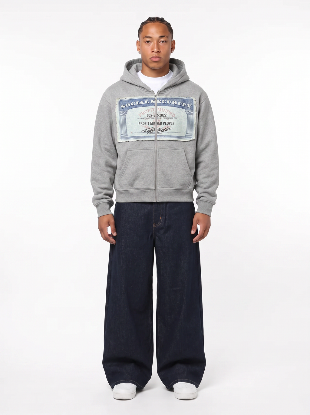 PROFIT MINDED ZIP HOODIE