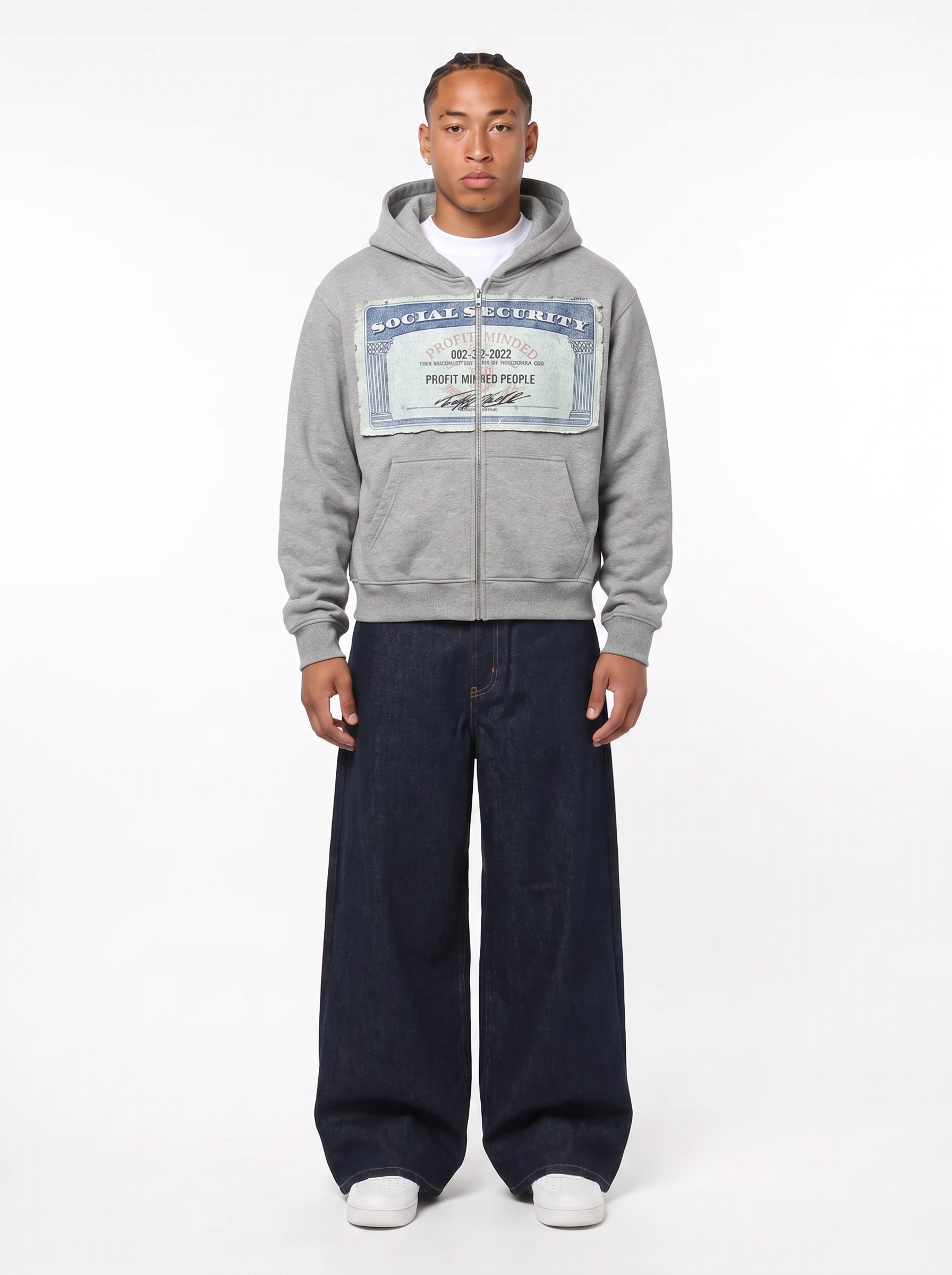 PROFIT MINDED ZIP HOODIE
