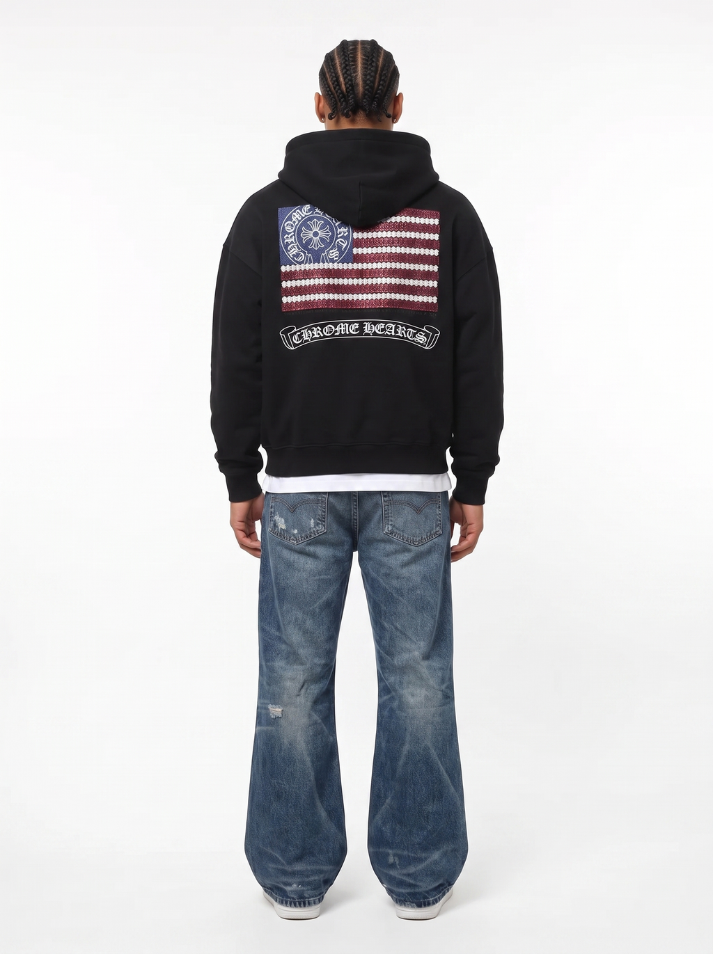 HEARTS FLAG HOODIE
