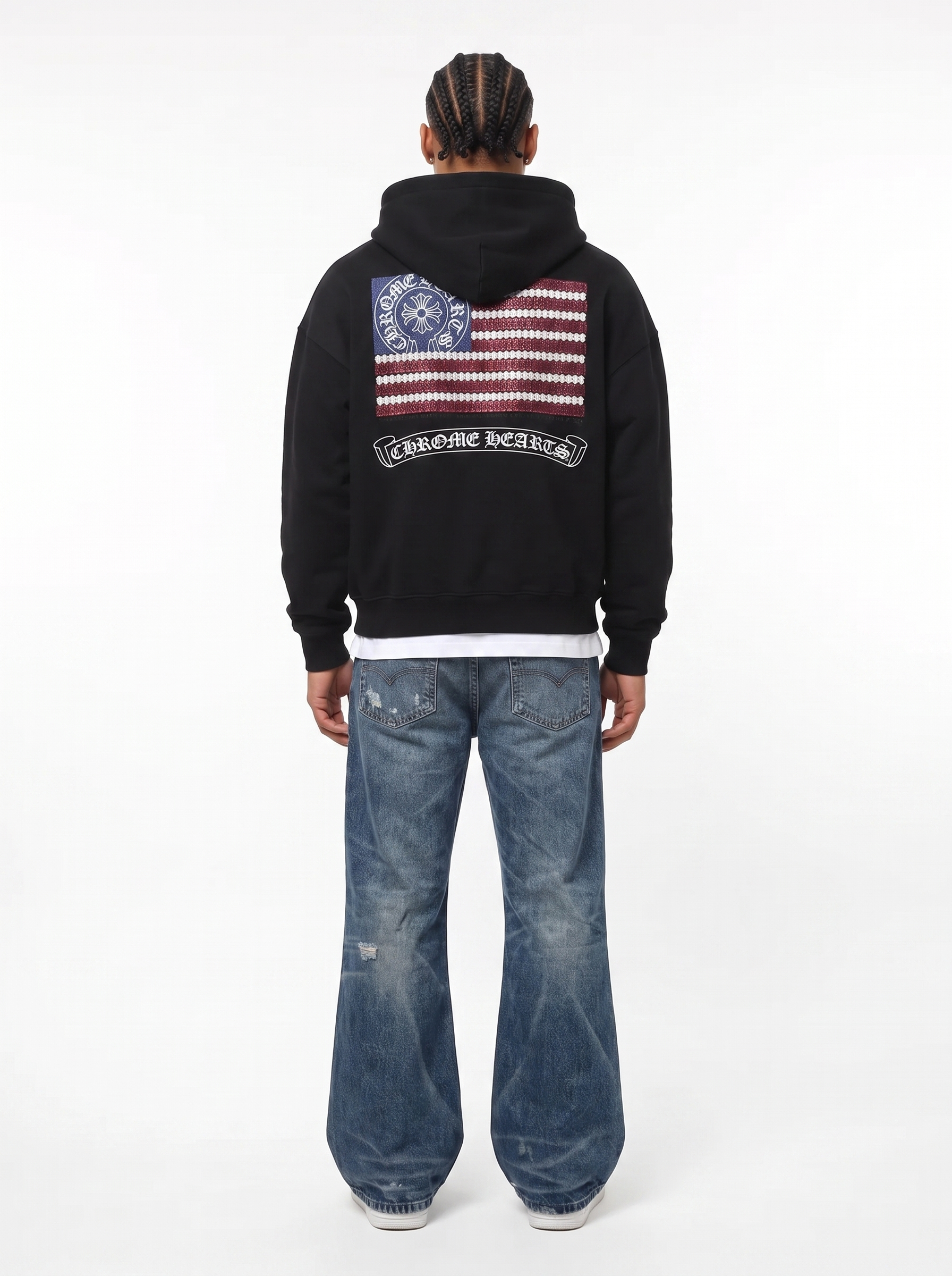 HEARTS FLAG HOODIE