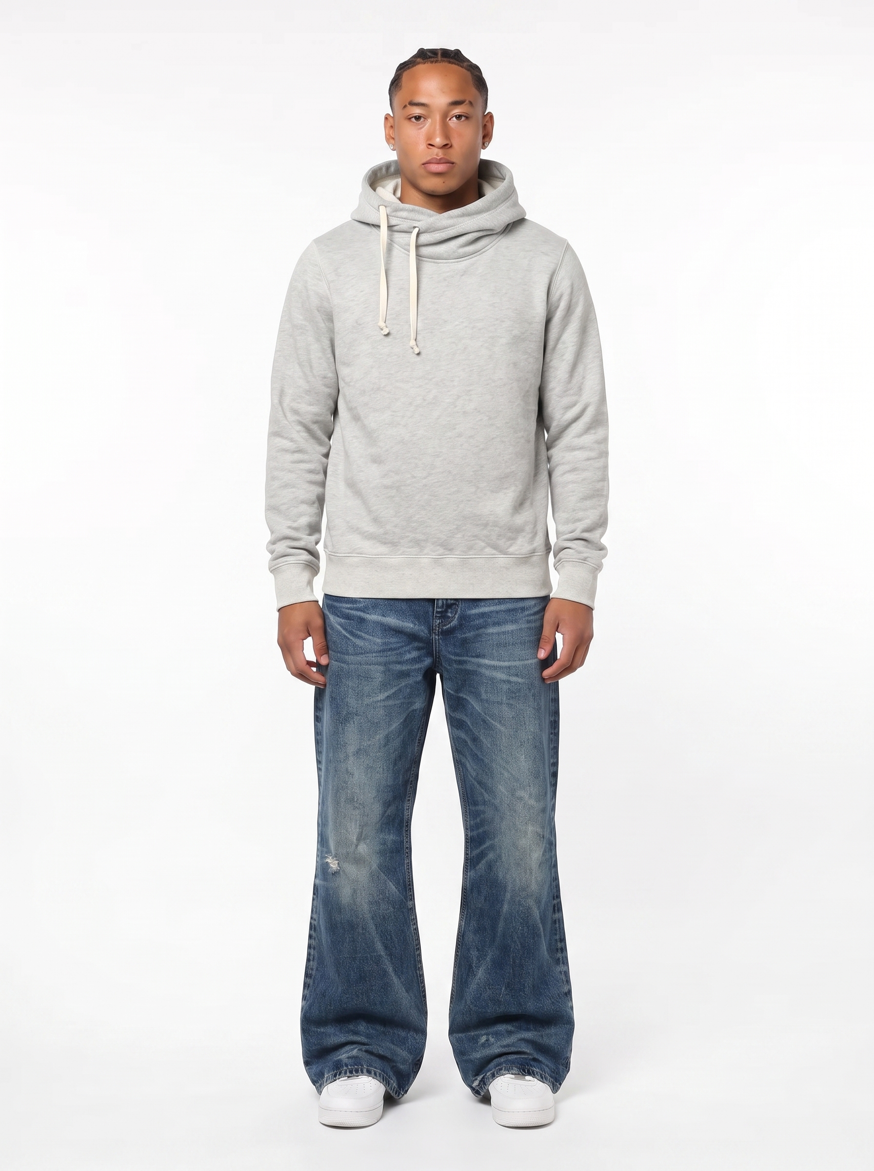 FUNNEL NECK GRISCH HOODIE