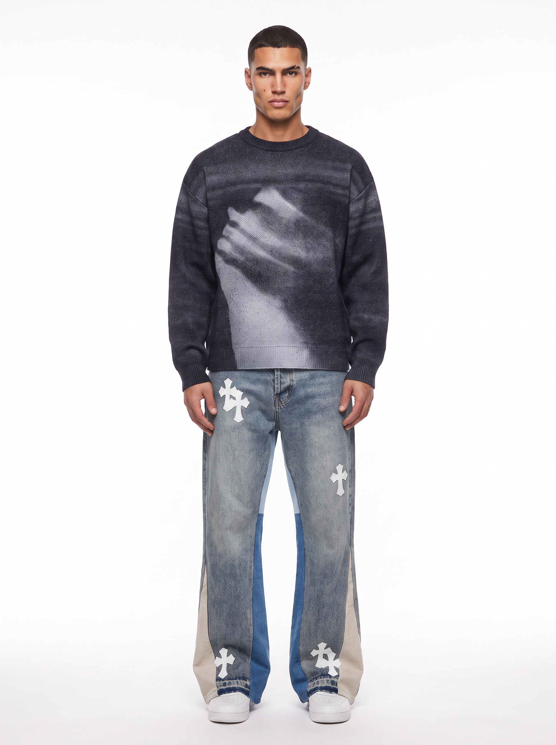 FADE KNIT SWEATER