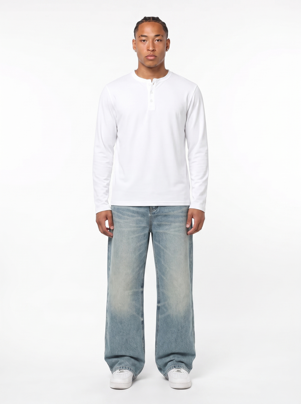 LONG SLEEVE HENLEY