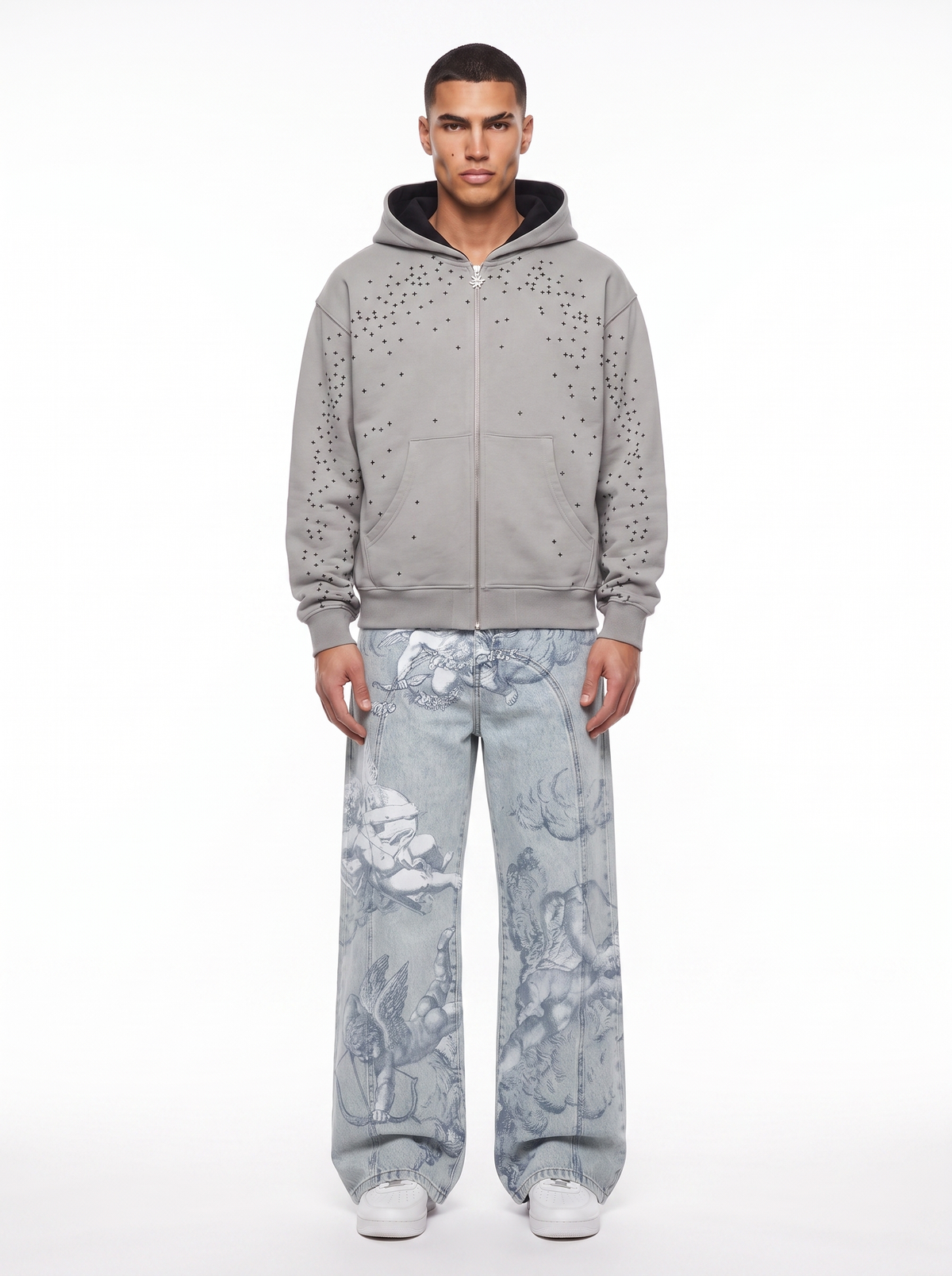 STARDUST ZIP HOODIE