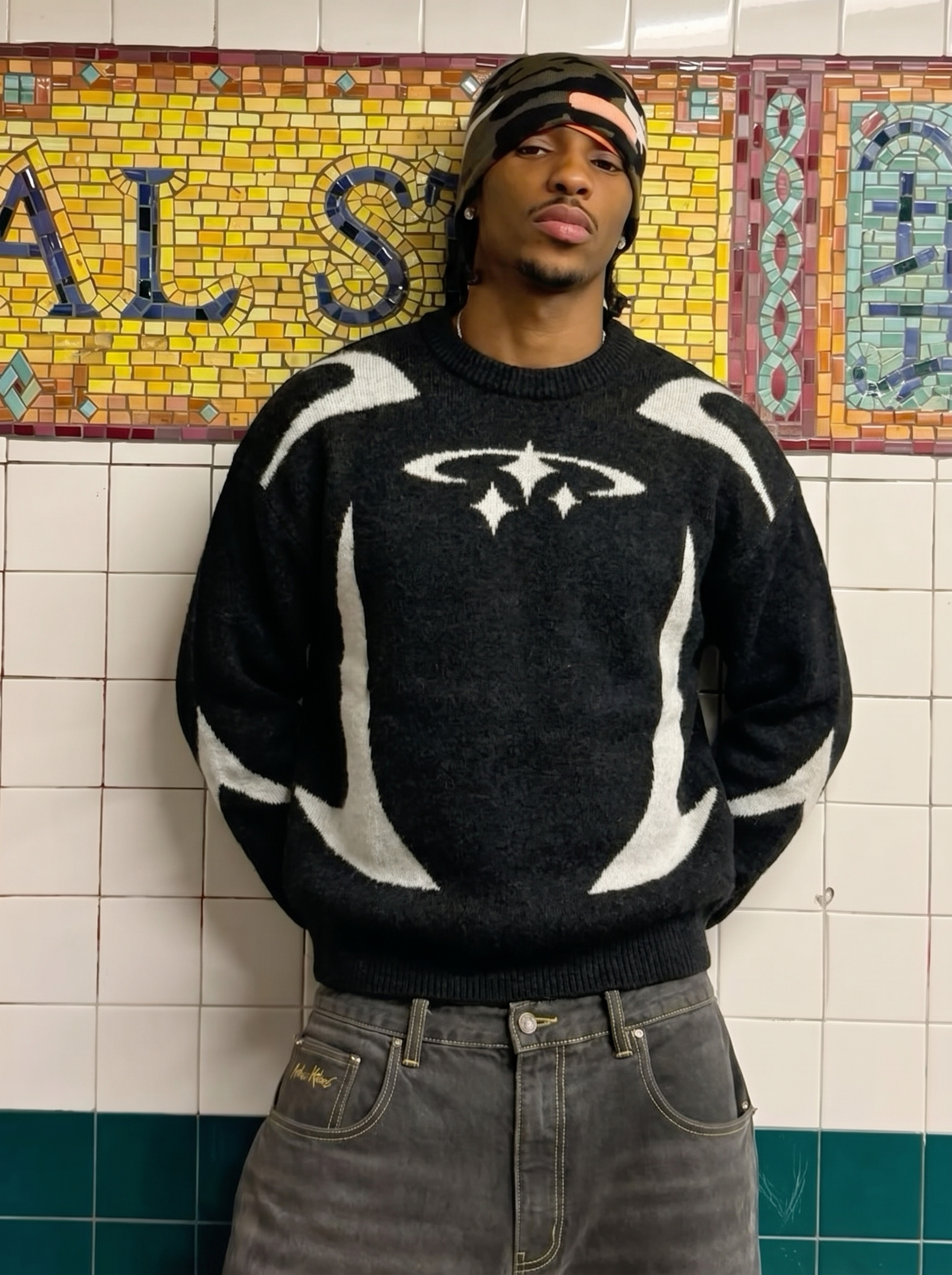 CRUZ STAR KNIT SWEATER