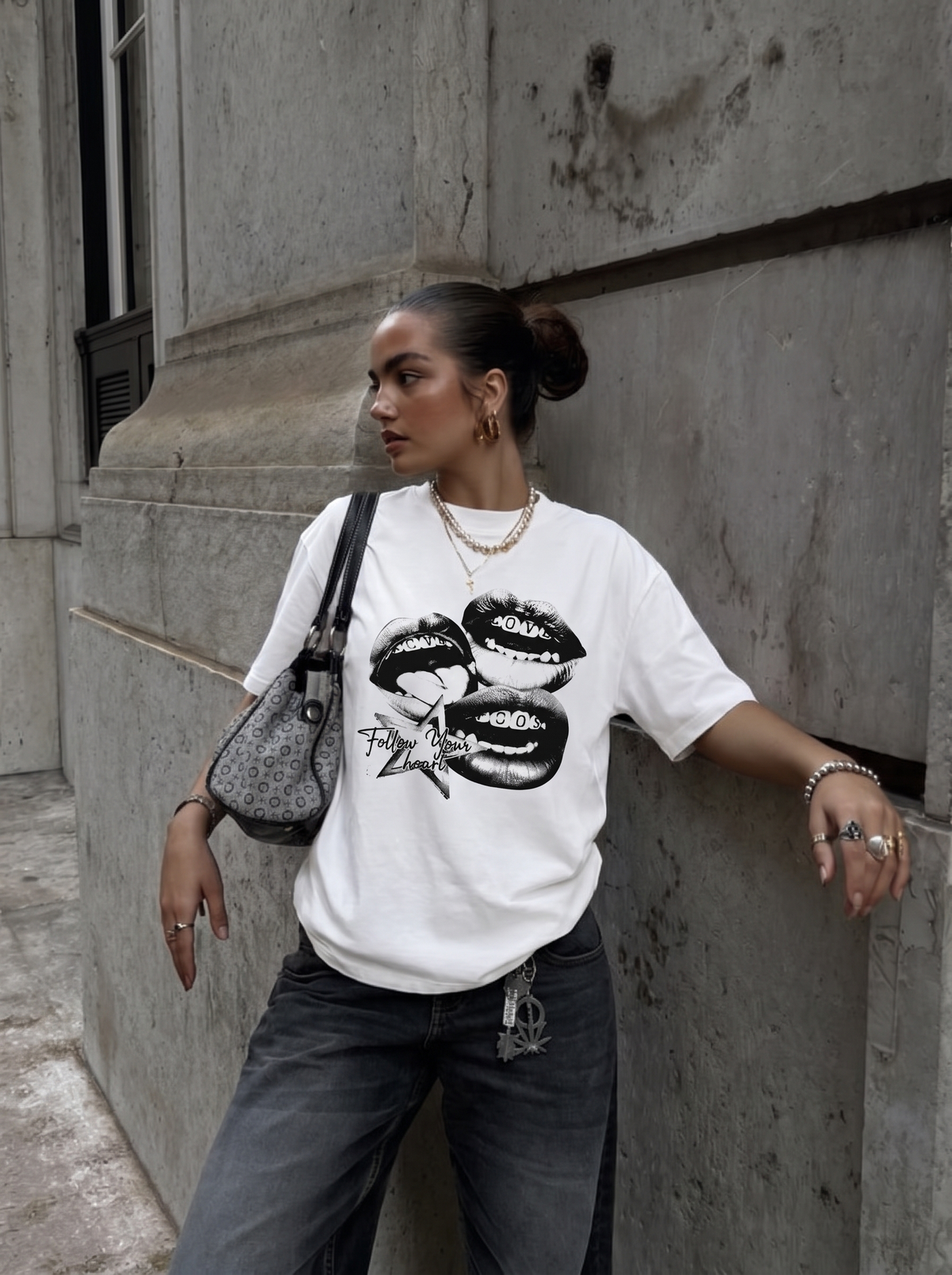 FOLLOW YOUR HEART TEE