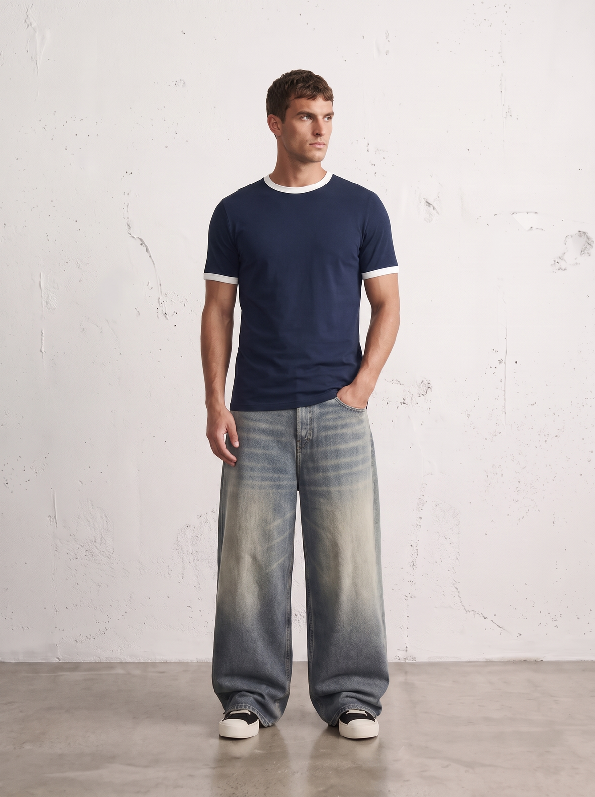JUDE CONTRAST TEE
