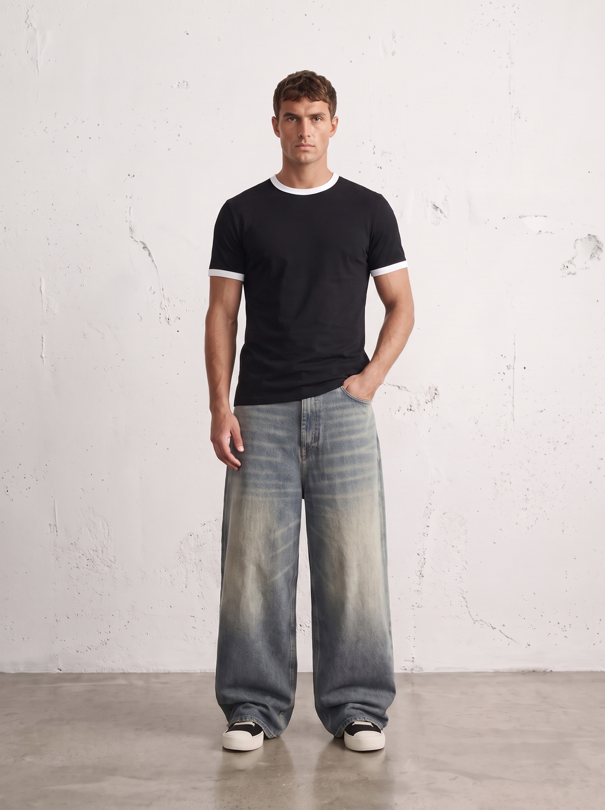 JUDE CONTRAST TEE