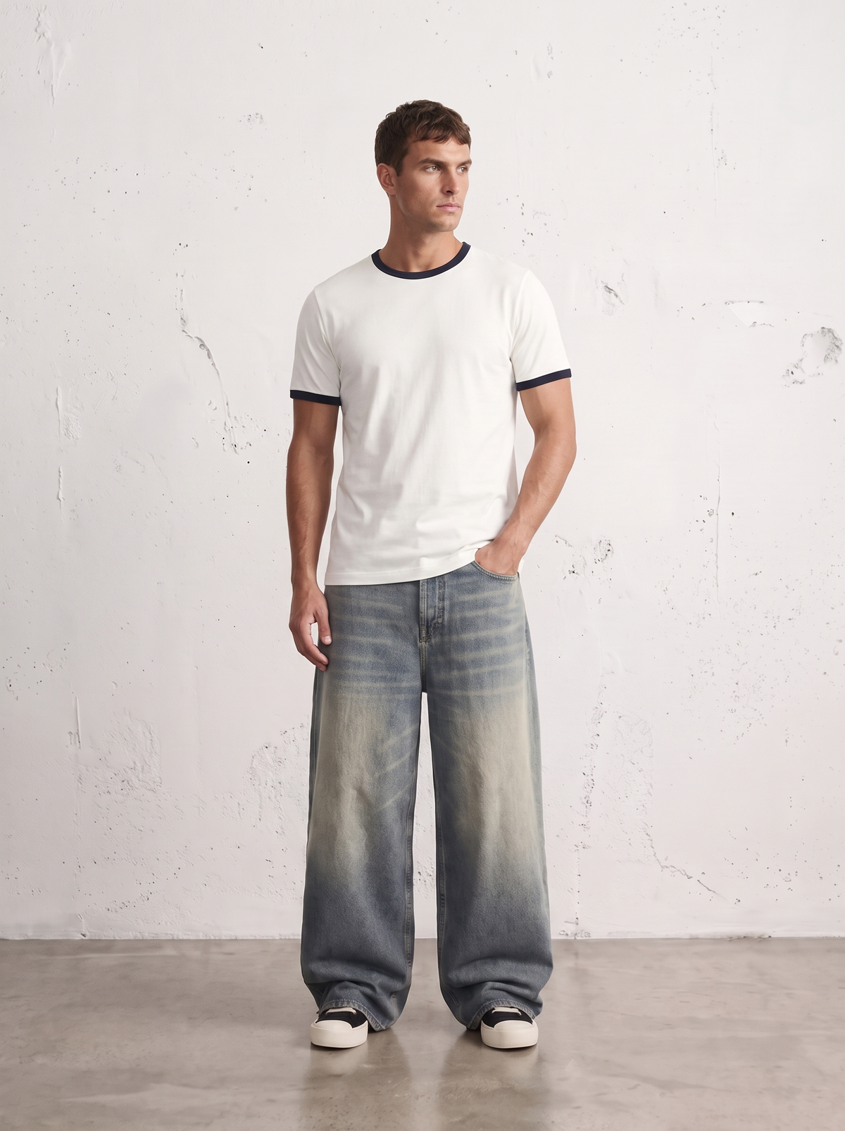 JUDE CONTRAST TEE