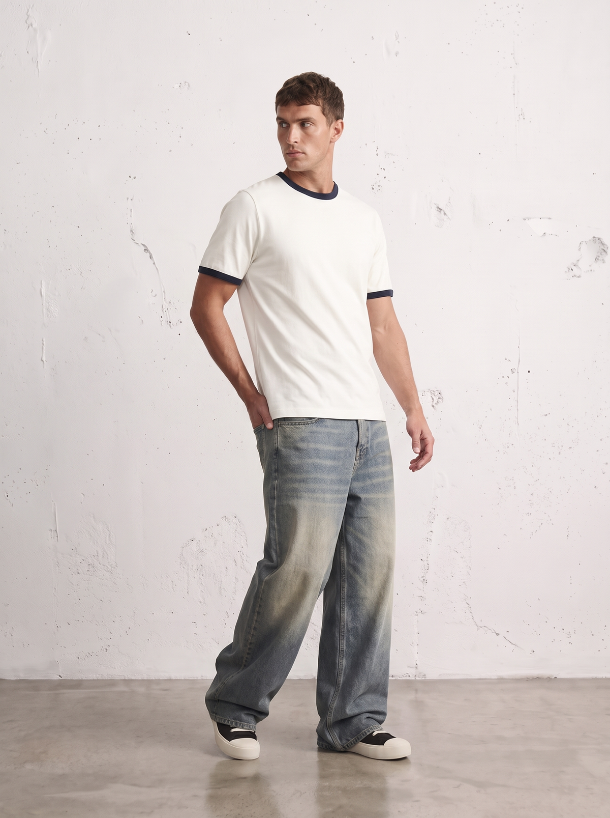 JUDE CONTRAST TEE