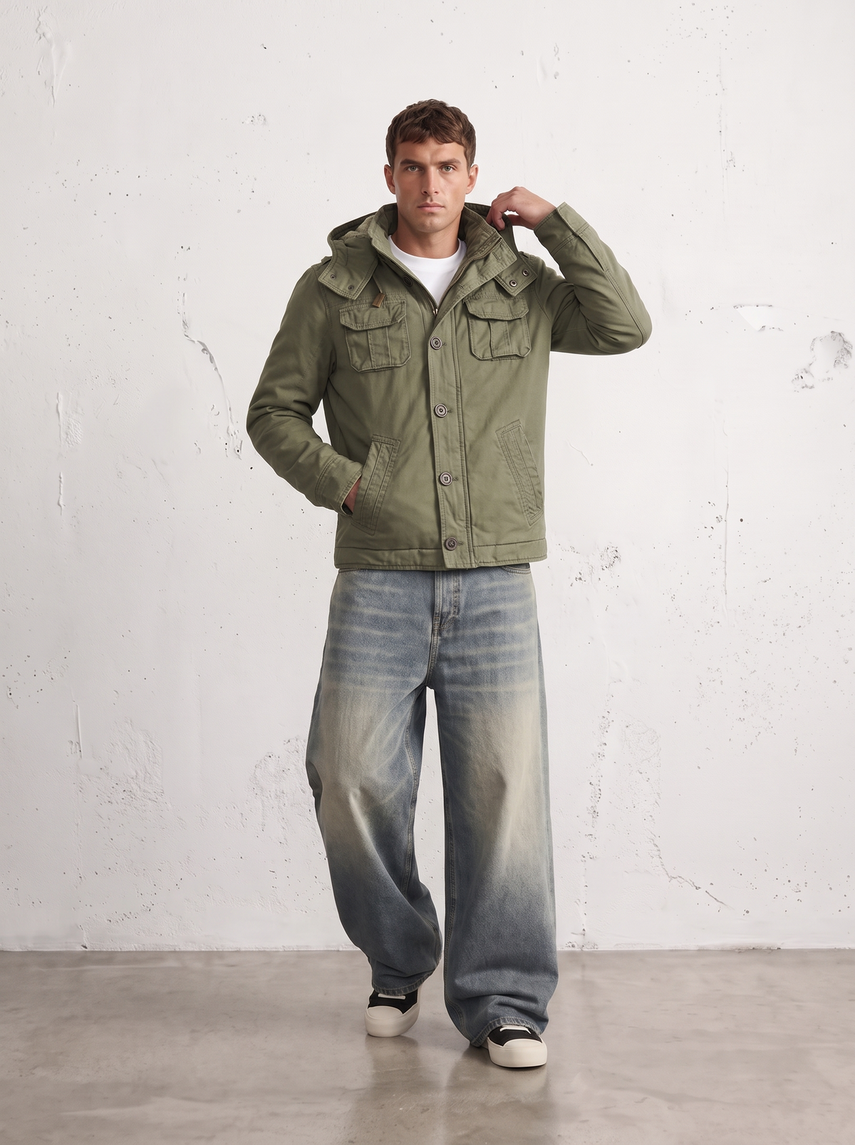 GRISCH HOODED FIELD JACKET
