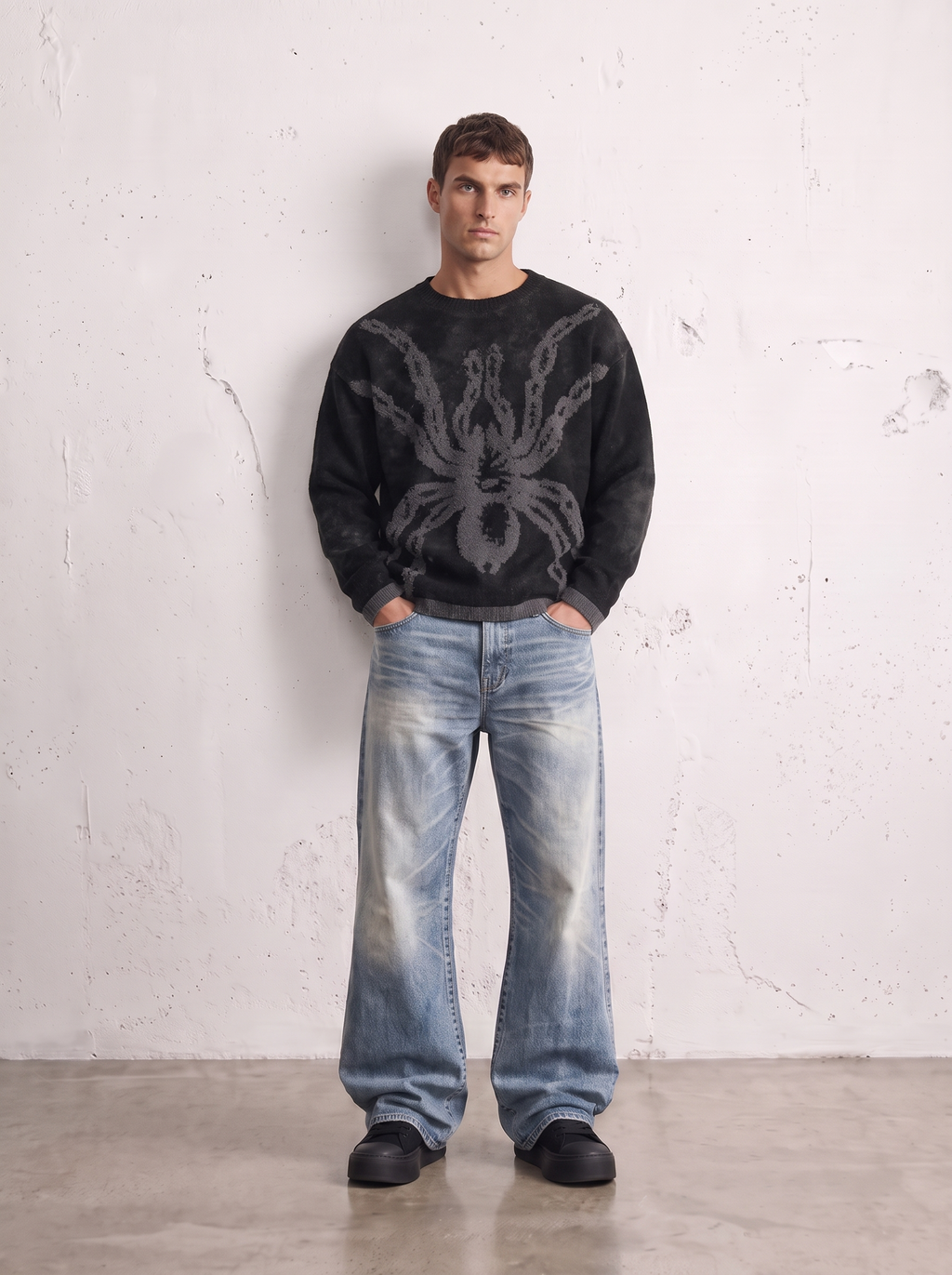 SPIDER KNIT SWEATER